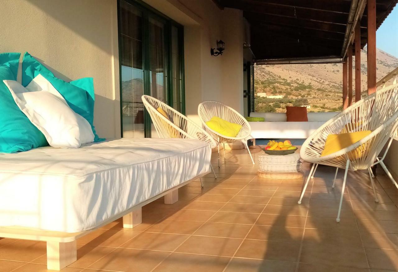 360 Panorama House - Gazing At Horizon And The Stars Of The Galaxy In The Night - Fresh Cool Breeze Most Of The Time - Just 7 Min From The Beach Kournás 외부 사진