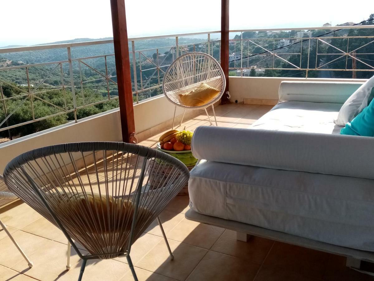 360 Panorama House - Gazing At Horizon And The Stars Of The Galaxy In The Night - Fresh Cool Breeze Most Of The Time - Just 7 Min From The Beach Kournás 외부 사진