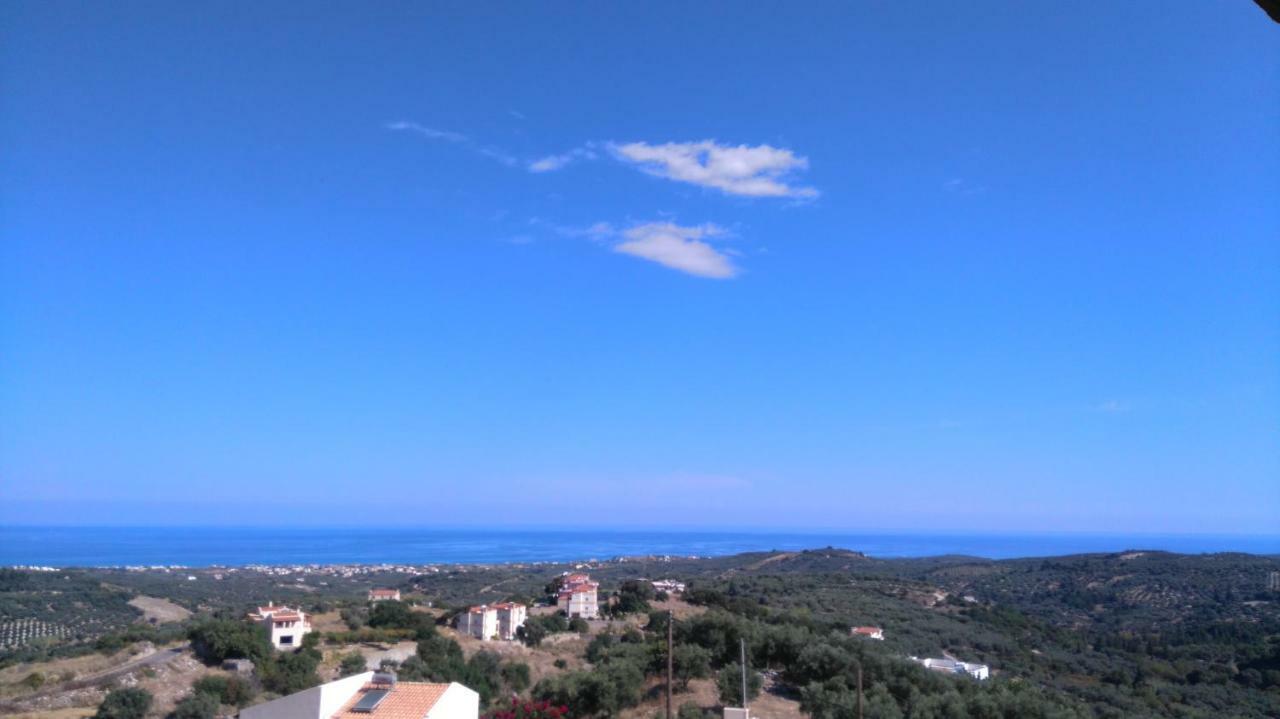 360 Panorama House - Gazing At Horizon And The Stars Of The Galaxy In The Night - Fresh Cool Breeze Most Of The Time - Just 7 Min From The Beach Kournás 외부 사진